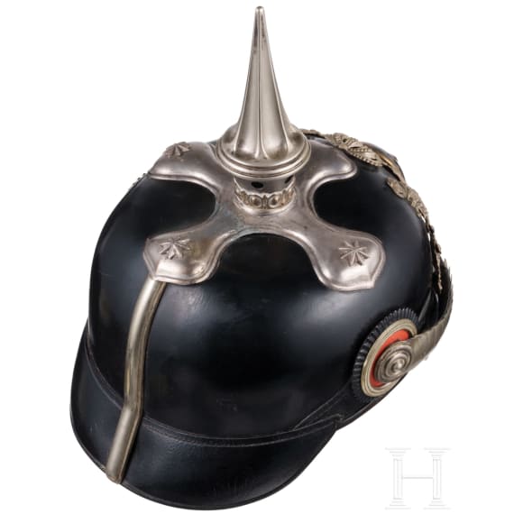 Helm M 1886 f&uuml;r Generale der bayerischen Armee, Trageweise ab 1913