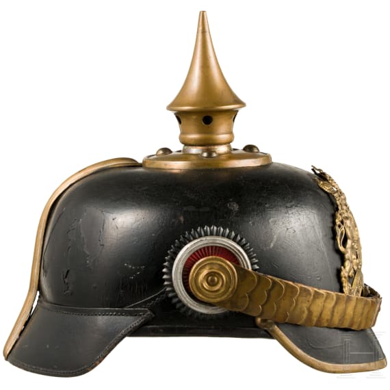 Helm M 1896 f&uuml;r Einj&auml;hrig-Freiwillige der Infanterie