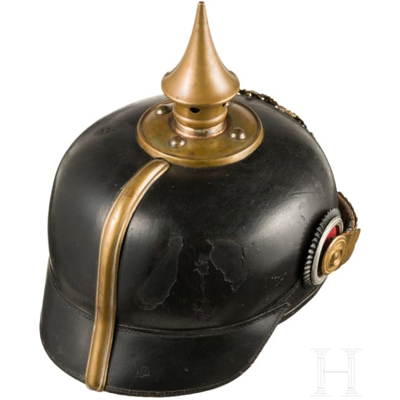Helm M 1896 f&uuml;r Einj&auml;hrig-Freiwillige der Infanterie
