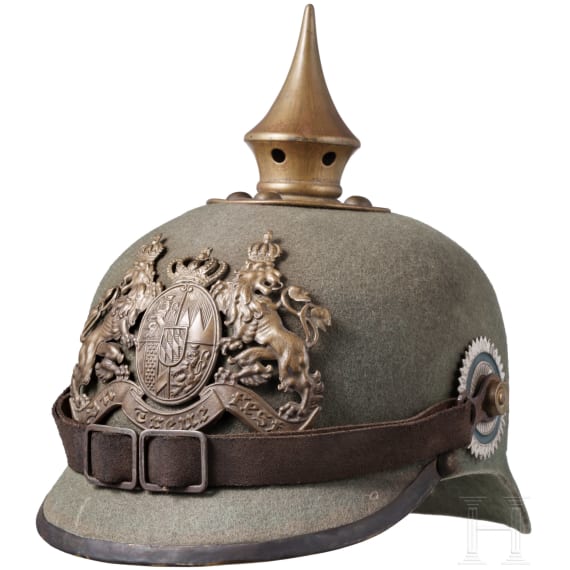Filzhelm f&uuml;r Mannschaften der Infanterie, um 1915