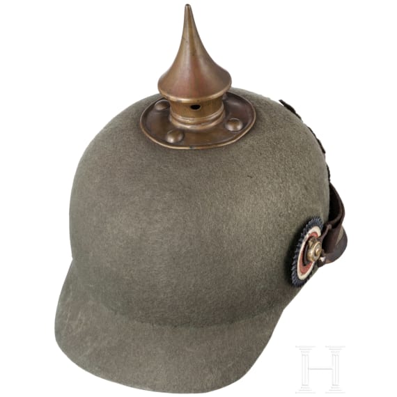 Filzhelm f&uuml;r Mannschaften der Infanterie, um 1915