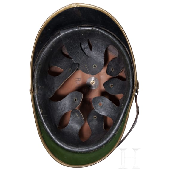 F&uuml;nf Feuerwehrhelme, 19./20. Jhdt.