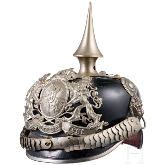 Helm M 1886 f&uuml;r Angeh&ouml;rige der Gendarmerie