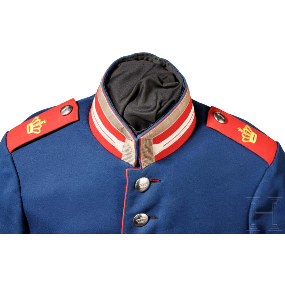 Uniformgruppe des Unteroffiziers Josef Aigner im Infanterie-Leibregiment, Anfang 20. Jhdt.