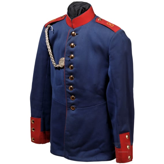 Rock eines Infanteristen im K&ouml;niglich Bayerischen 8. Infanterie-Regiment "Gro&szlig;herzog Friedrich II. von Baden"