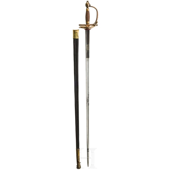 Degen M 1818 f&uuml;r Offiziere der Infanterie