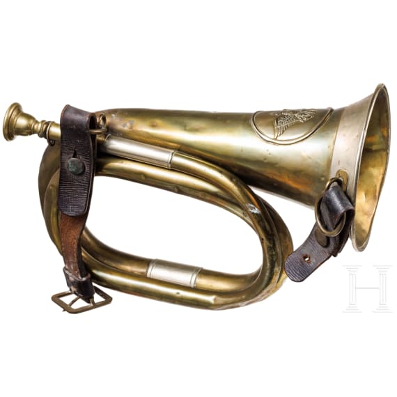 Signalhorn M 1884, datiert 1915