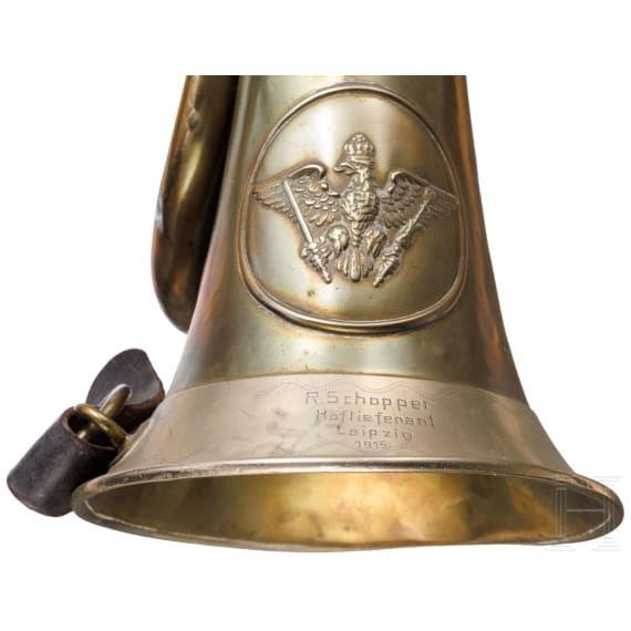 Signalhorn M 1884, datiert 1915