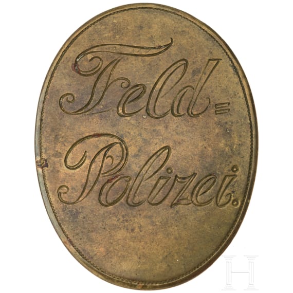 Abzeichen der Feldpolizei, vor 1918