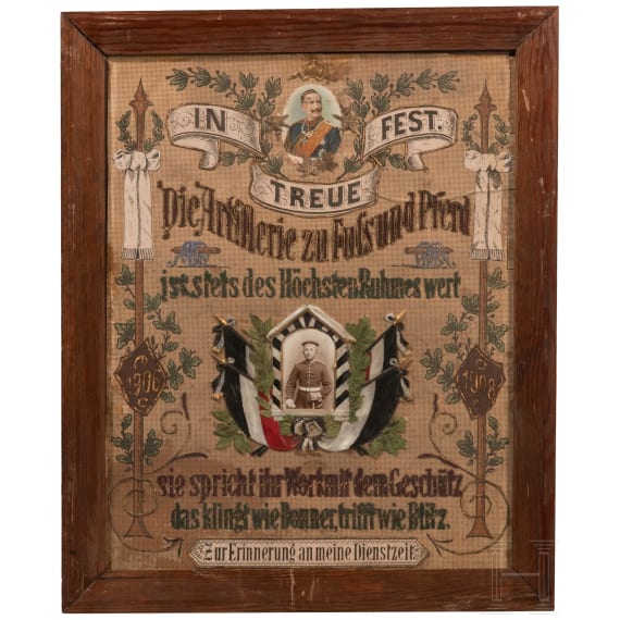 Sammlung Reservistenbilder und Urkunden, meist Magdeburg