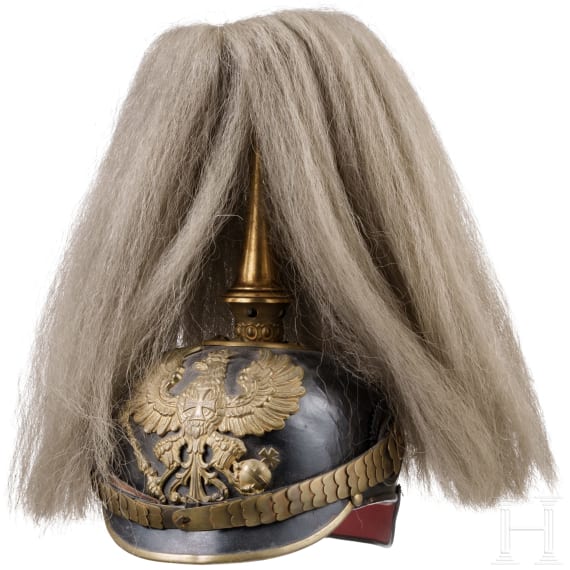 Helm f&uuml;r Reserveoffiziere der Infanterie, um 1910