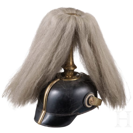 Helm f&uuml;r Reserveoffiziere der Infanterie, um 1910