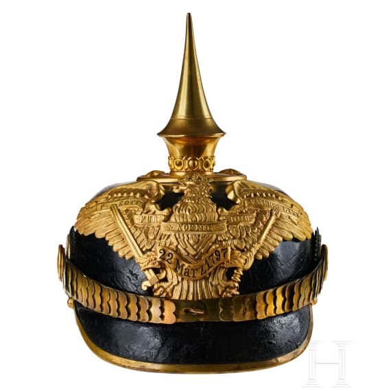 Preu&szlig;en - Helm f&uuml;r Offiziere des Grenadier-Regiments Nr. 7