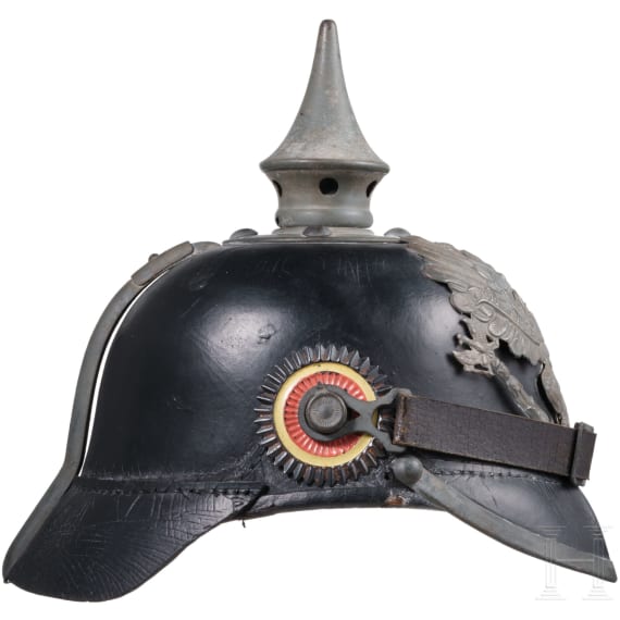 Helm f&uuml;r Mannschaften der Linieninfanterie, um 1915
