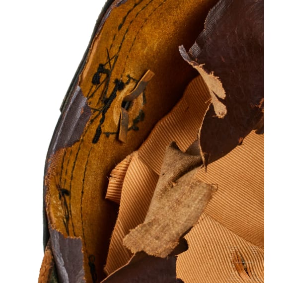A shako for Officers in the 10th Prussian Jaeger Battalion