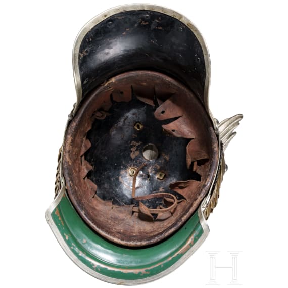 Helm M 1867 f&uuml;r Mannschaften des Regiments Garde du Corps oder der Gardek&uuml;rassiere