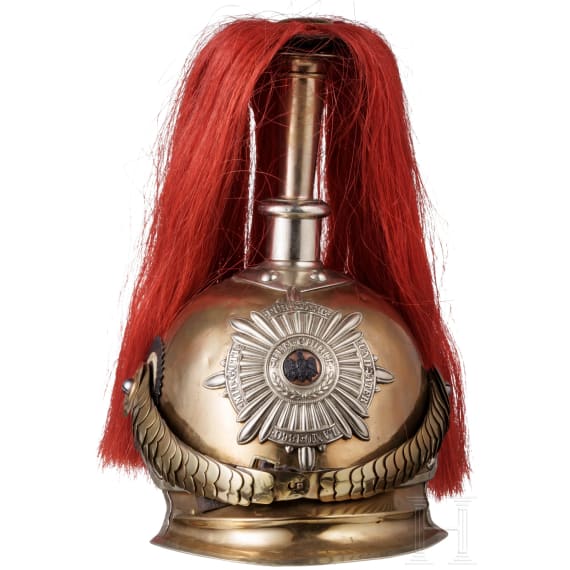 Helm M 1867 f&uuml;r Trompeter des Regiments Garde du Corps oder der Gardek&uuml;rassiere