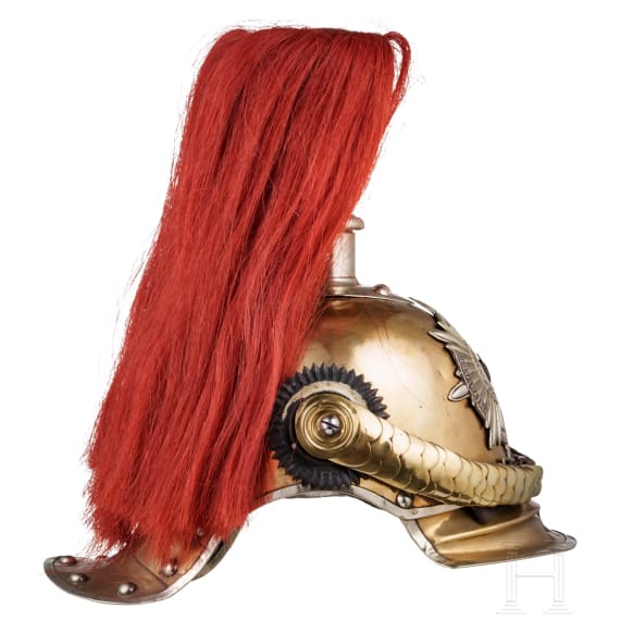 Helm M 1867 f&uuml;r Trompeter des Regiments Garde du Corps oder der Gardek&uuml;rassiere
