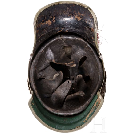 Helm M 1867 f&uuml;r Trompeter des Regiments Garde du Corps oder der Gardek&uuml;rassiere