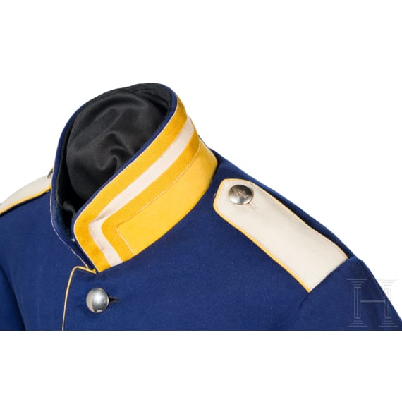 Waffenrock f&uuml;r Mannschaften im K&uuml;rassier-Regiment "von Seydlitz" (Magdeburgisches) Nr. 7, um 1910