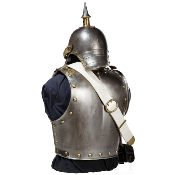Uniformensemble f&uuml;r Mannschaften der Linien-K&uuml;rassiere, 2. H&auml;lfte 19. Jhdt.