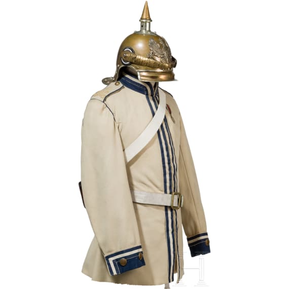 Uniformenemble f&uuml;r Mannschaften im K&uuml;rassier-Regiment "Kaiser Nikolaus I. von Russland" (Brandenburgisches) Nr. 6, Ende 19. Jhdt.