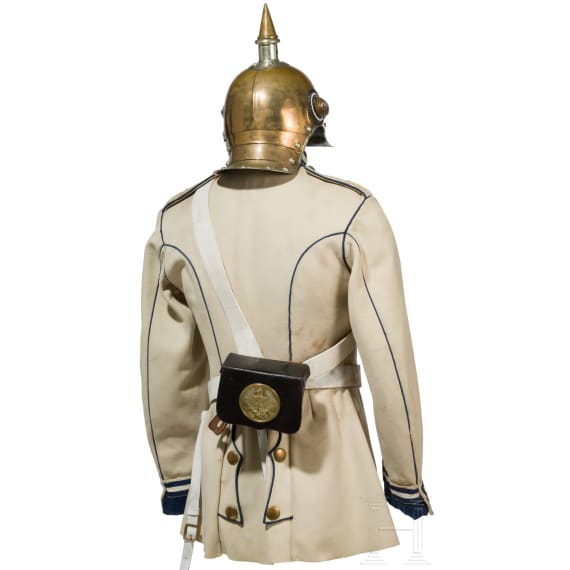 Uniformenemble f&uuml;r Mannschaften im K&uuml;rassier-Regiment "Kaiser Nikolaus I. von Russland" (Brandenburgisches) Nr. 6, Ende 19. Jhdt.