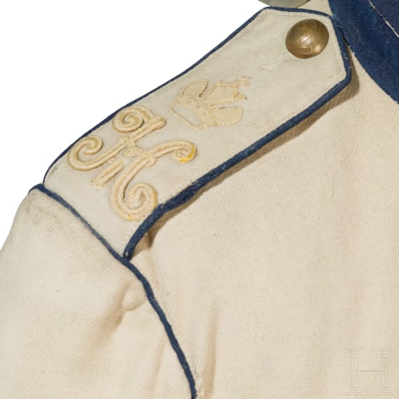 Uniformenemble f&uuml;r Mannschaften im K&uuml;rassier-Regiment "Kaiser Nikolaus I. von Russland" (Brandenburgisches) Nr. 6, Ende 19. Jhdt.