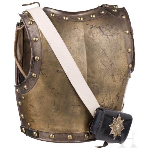 Helm M 1889 und K&uuml;rass f&uuml;r Mannschaften des Regiments Garde du Corps