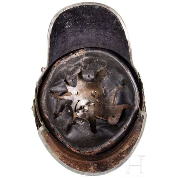 Helm M 1889 und K&uuml;rass f&uuml;r Mannschaften des Regiments Garde du Corps