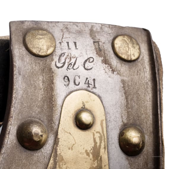 Helm M 1889 und K&uuml;rass f&uuml;r Mannschaften des Regiments Garde du Corps