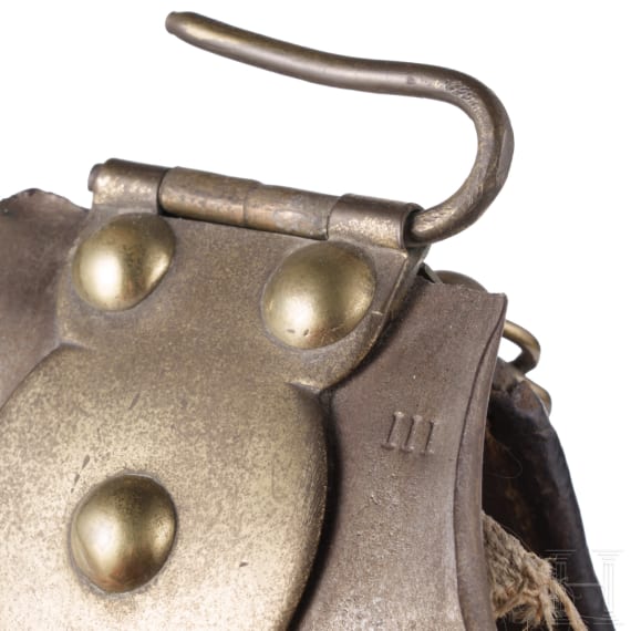 Helm M 1889 und K&uuml;rass f&uuml;r Mannschaften des Regiments Garde du Corps
