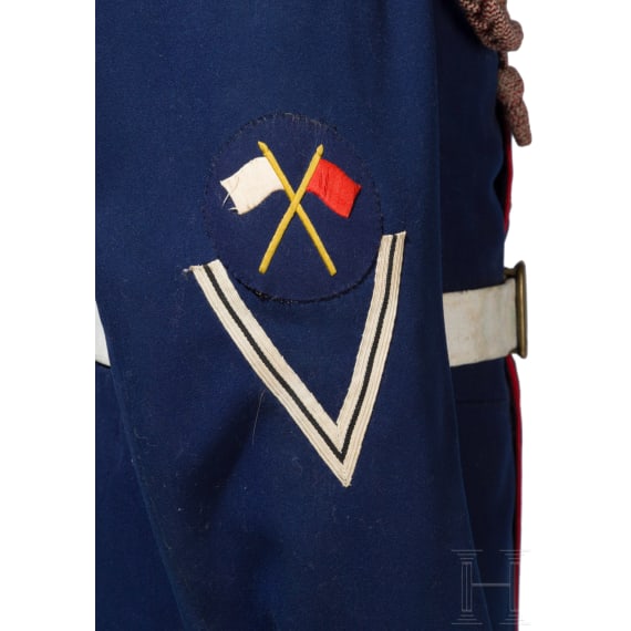 Uniformensemble f&uuml;r Mannschaften im Regiment Garde du Corps, vor 1889