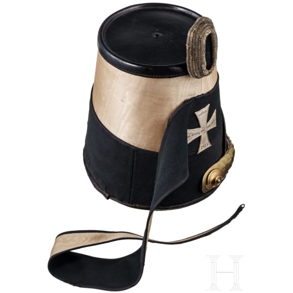 Fl&uuml;gelm&uuml;tze M 1843 f&uuml;r einen Offizier des Landwehr-Husaren-Regiments Nr. 5