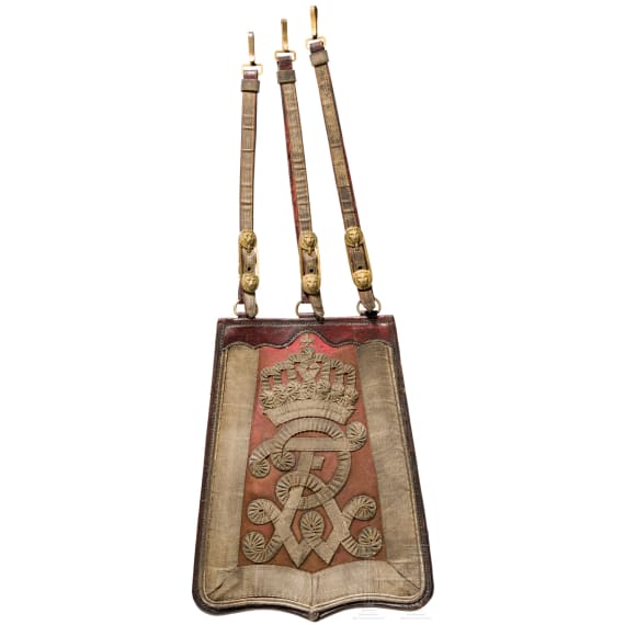 S&auml;beltasche f&uuml;r Offiziere der Husaren-Regimenter Nr. 1, 3, 13, 14