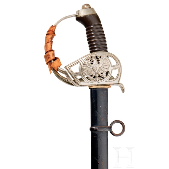 An Imperial German Prussian sword M 89 for J&auml;ger Regt. Zu Pferde Nr. 5