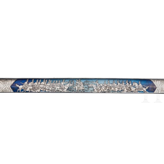 An Imperial German Prussian sword M 89 for J&auml;ger Regt. Zu Pferde Nr. 5