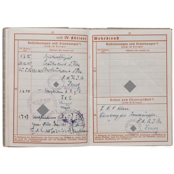 Hauptmann d.R. Walther Kallmorgen (1883 - ?) - Dokumentennachlass mit drei Fotoalben