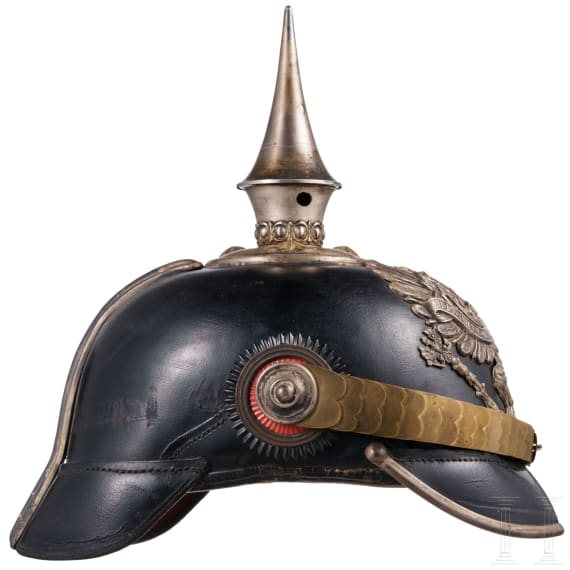 Helm f&uuml;r Offiziere der Pioniere, um 1900