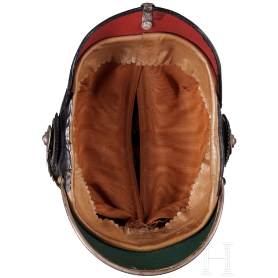 Helm f&uuml;r Offiziere der Pioniere, um 1900
