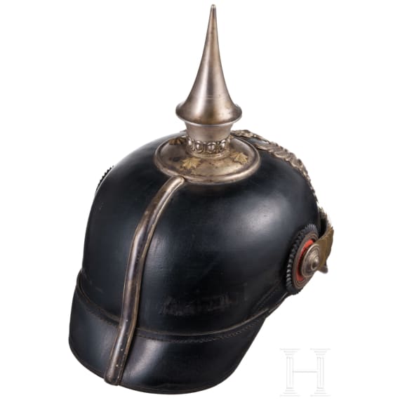 Helm f&uuml;r Offiziere der Pioniere, um 1900