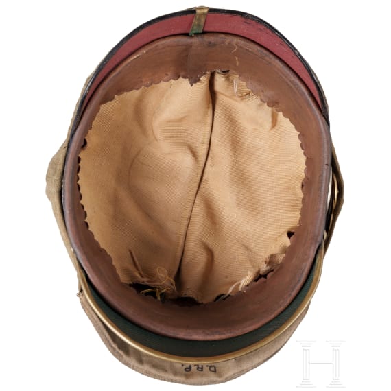Helm f&uuml;r Offiziere der s&auml;chsischen Infanterie, um 1910