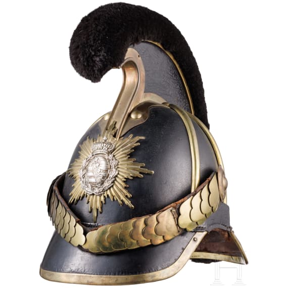 Helm M 1867 f&uuml;r Mannschaften des 1. Reiter-Regiments