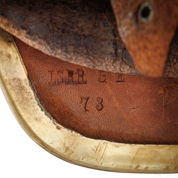 Helm M 1867 f&uuml;r Mannschaften des 1. Reiter-Regiments