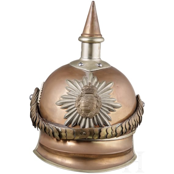 Helm M 1876 f&uuml;r Mannschaften des Garde-Reiter-Regiments oder der Karabiniers