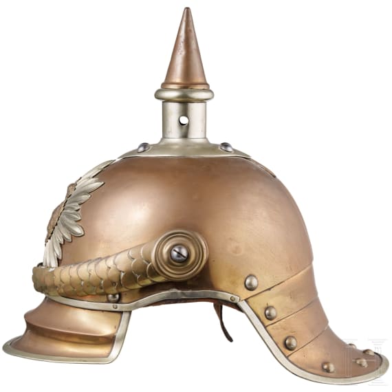 Helm M 1876 f&uuml;r Mannschaften des Garde-Reiter-Regiments oder der Karabiniers
