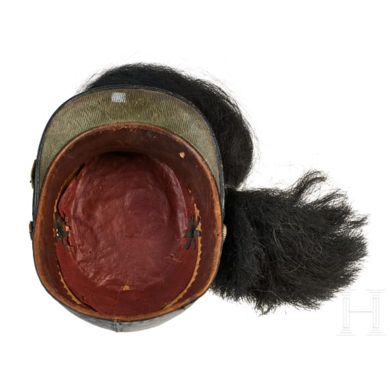 A field shako for Saxon Fusilier Regiment 108 Enlisted Men