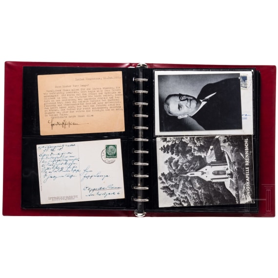 Prinz Friedrich Christian, Herzog von Sachsen (1893 - 1968), und Prinz Georg - Sammlung pers&ouml;nliche Korrespondenz, 1930er - 1960er Jahre