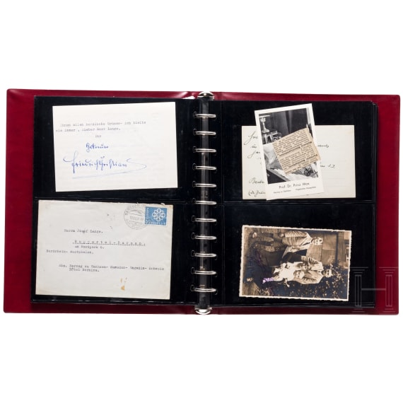 Prinz Friedrich Christian, Herzog von Sachsen (1893 - 1968), und Prinz Georg - Sammlung pers&ouml;nliche Korrespondenz, 1930er - 1960er Jahre