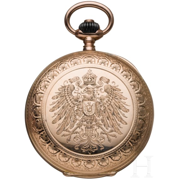 Goldene Taschenuhr von Saxonia, Dresden